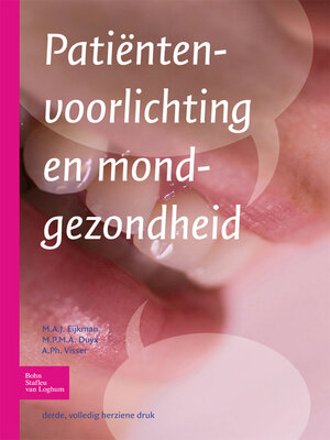 cover image of Patiëntenvoorlichting en mondgezondheid